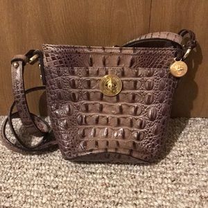 Alligator Brahmin crossbody